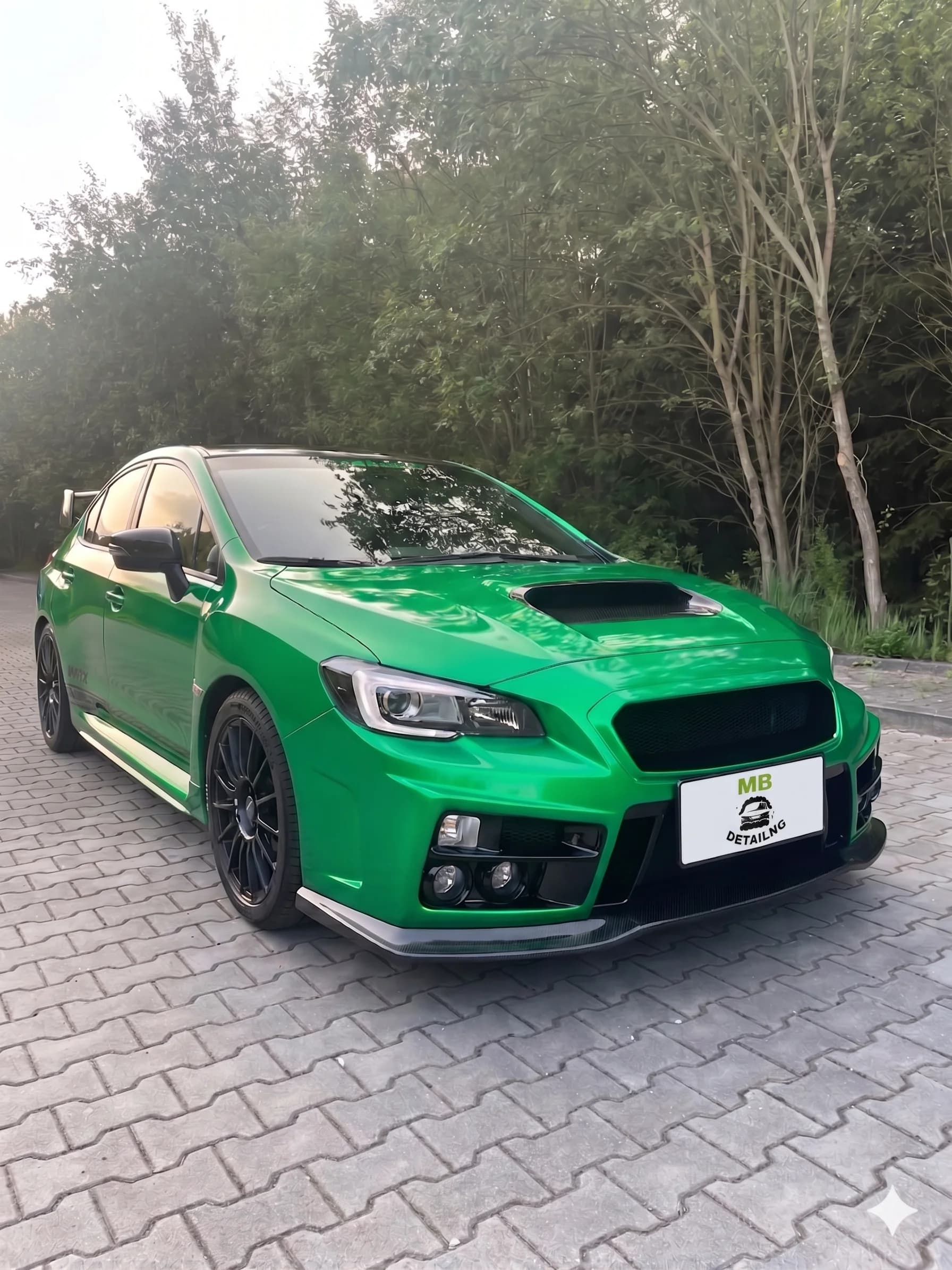 MB Detailing — práce v garáži
